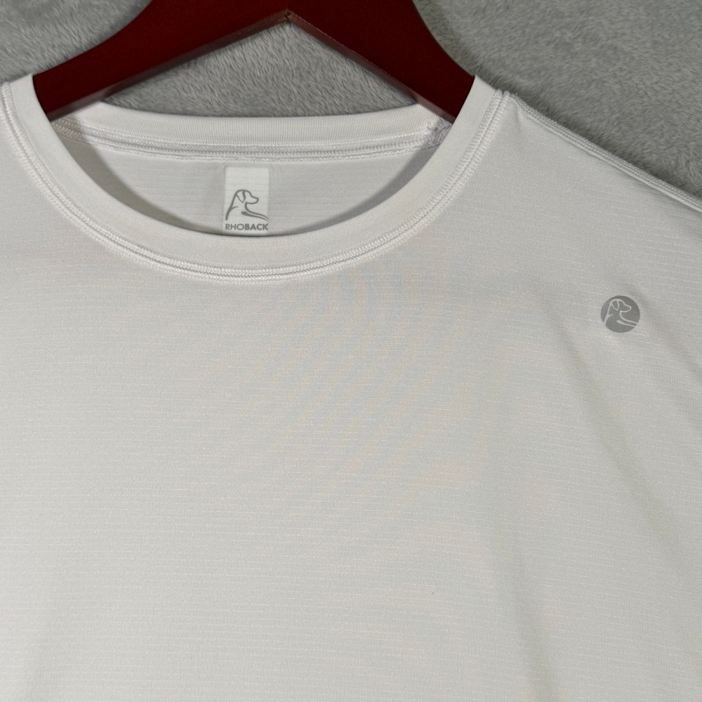 Rhoback White Short Sleeve Tee